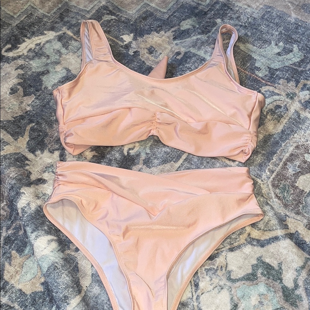 SHEIN Pink Bikini Set‎